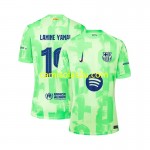 Camisolas de futebol FC Barcelona LAMINE YAMAL 19 UCL Font Equipamento 3ª 2024/25 Manga Curta